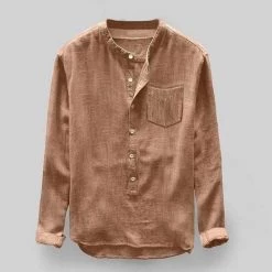 Shop221050 Store Men's Apparels Sky Madrid Borneo Long Sleeve Shirt