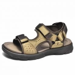 Yubaby Store Men's Apparels North Royal Leather Stream Sandals