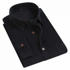 AOLIWEN Aliexpress Store North Royal Bergamo Corduroy Shirt Men's Apparels