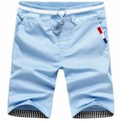YUAN DA'DA Store Men's Apparels Sky Madrid Weekend Bermuda Shorts