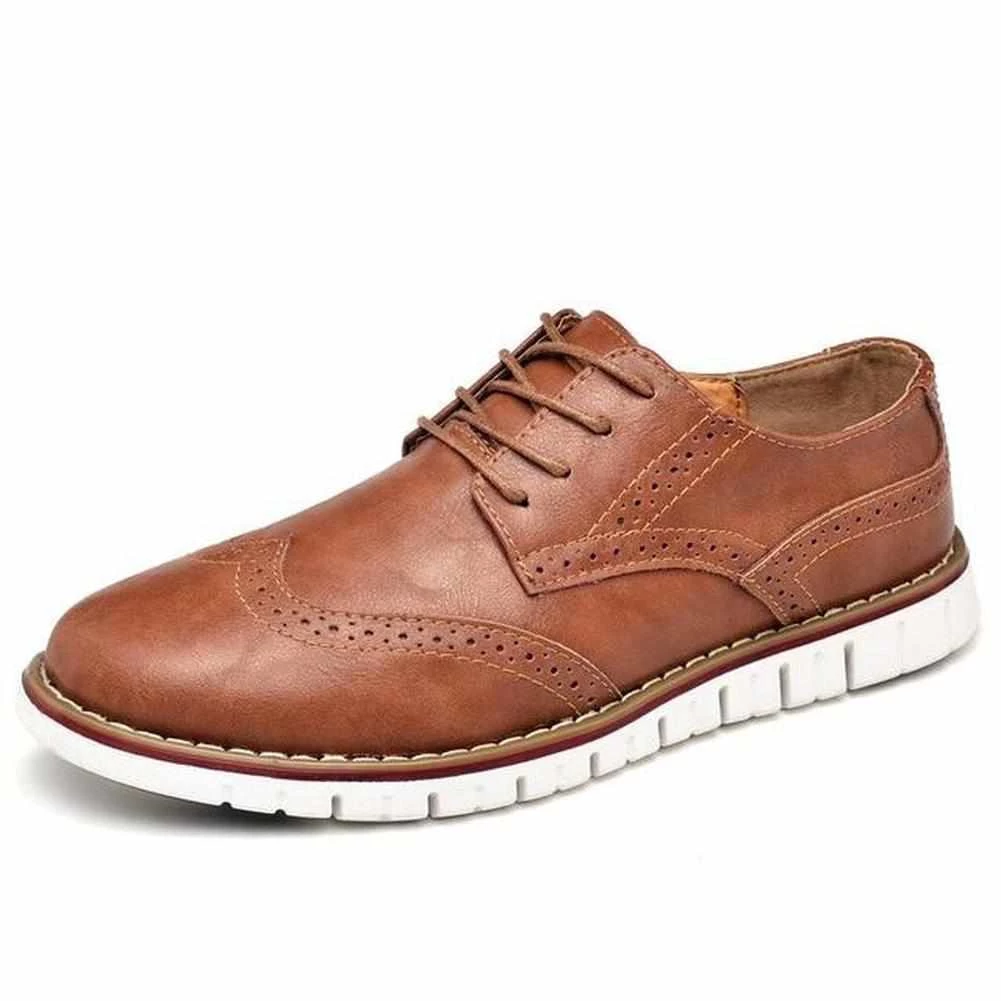 Vancat Official Store Business Derby Leather Shoes 4 Vancat Official Store Business Derby Leather Shoes