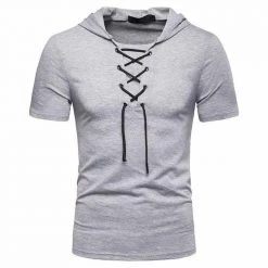 Men City Boutique Clothes Discount Store Saint Morris Casual Hooded T-Shirt Men's Apparels