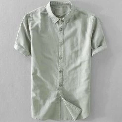 Shop1746704 Store Men's Apparels Sky Madrid Linen Short Sleeve Shirt 9 Shop1746704 Store Men's Apparels Sky Madrid Linen Short Sleeve Shirt