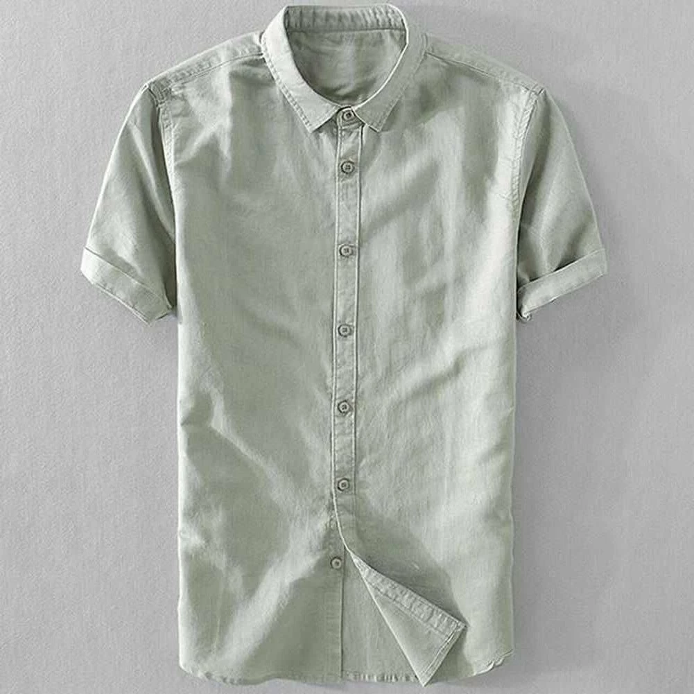 Shop1746704 Store Men's Apparels Sky Madrid Linen Short Sleeve Shirt 5 Shop1746704 Store Men's Apparels Sky Madrid Linen Short Sleeve Shirt