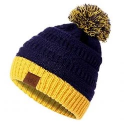 URGENTMAN Official Store Men's Apparels Sky Madrid Colorful Pom Pom Beanie