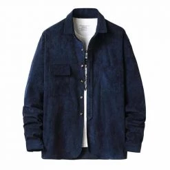 Puloru Official Store North Royal Corduroy Long-Sleeve Shirt