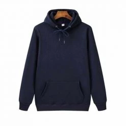 Chenbao Store Men's Apparels North Royal Monotone Hoodie
