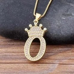 NIDIN Factory Online Store Saint Morris Royal Initial Necklace Men's Apparels 44 NIDIN Factory Online Store Saint Morris Royal Initial Necklace Men's Apparels