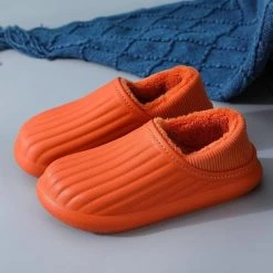 Rimocy Pumps Store Sky Madrid Water-Resistant Ankle Slippers Women's Apparels