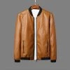 We Men's Store Biker Vegan Leather Jacket Men's Apparels