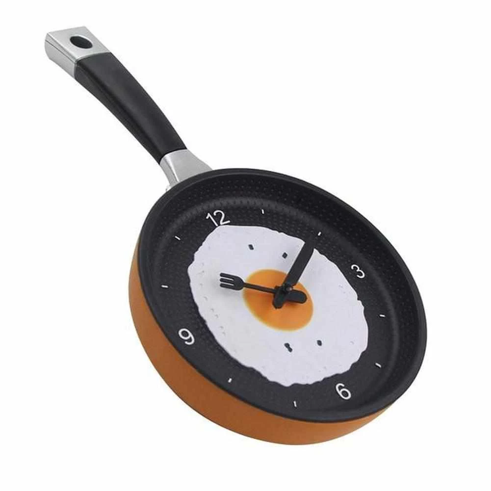 FIYDNDS Store Home Fried Egg Wall Clock 7 FIYDNDS Store Home Fried Egg Wall Clock