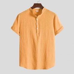 URSPORTTECH Store Men's Apparels Saint Morris Riviera Linen Shirt