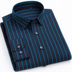 BOLEEBIRD Aliexpress Store Saint Morris Striped Venice Shirt Men's Apparels