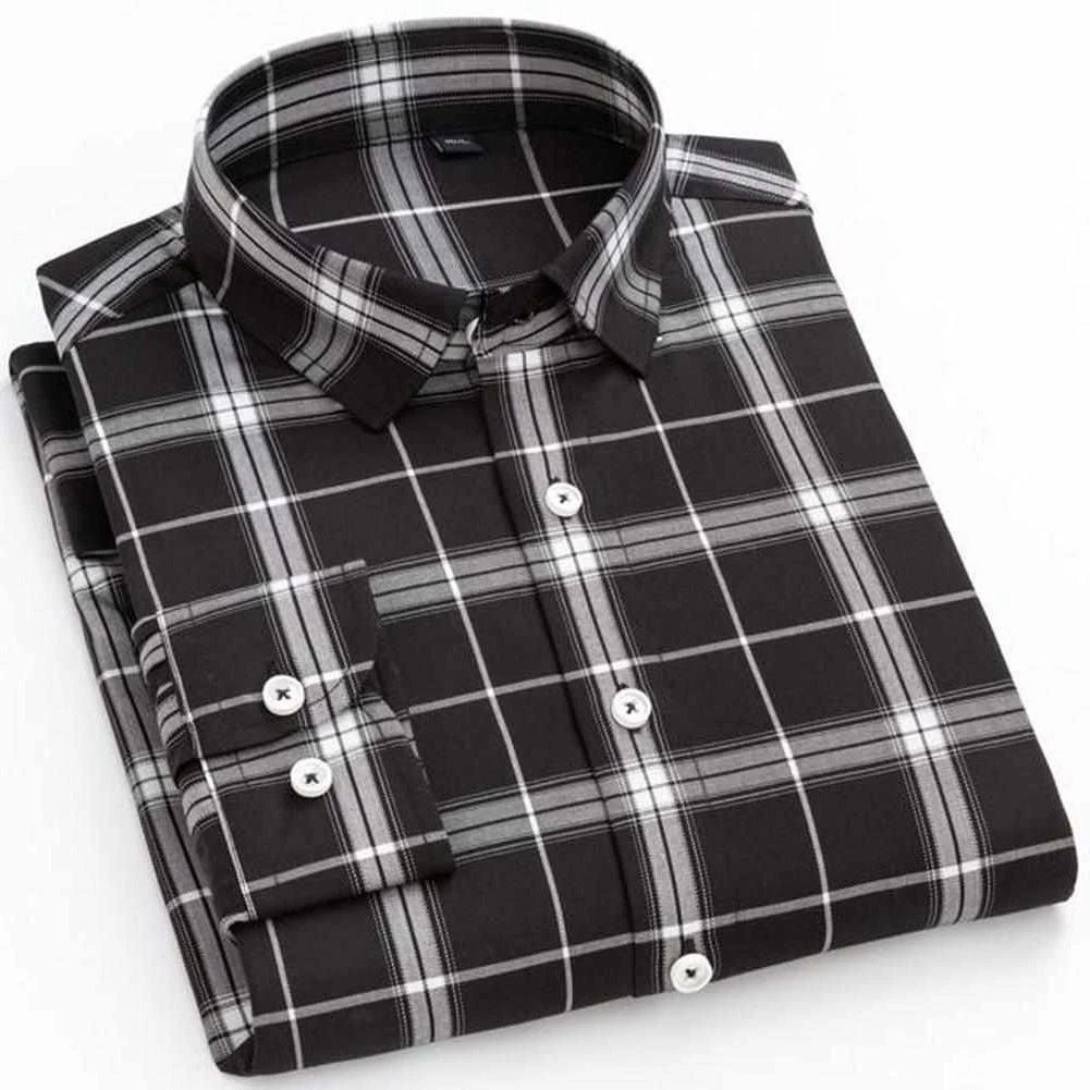 BOLEEBIRD Aliexpress Store Sky Madrid Weekend Plaid Shirt Men's Apparels 4 BOLEEBIRD Aliexpress Store Sky Madrid Weekend Plaid Shirt Men's Apparels