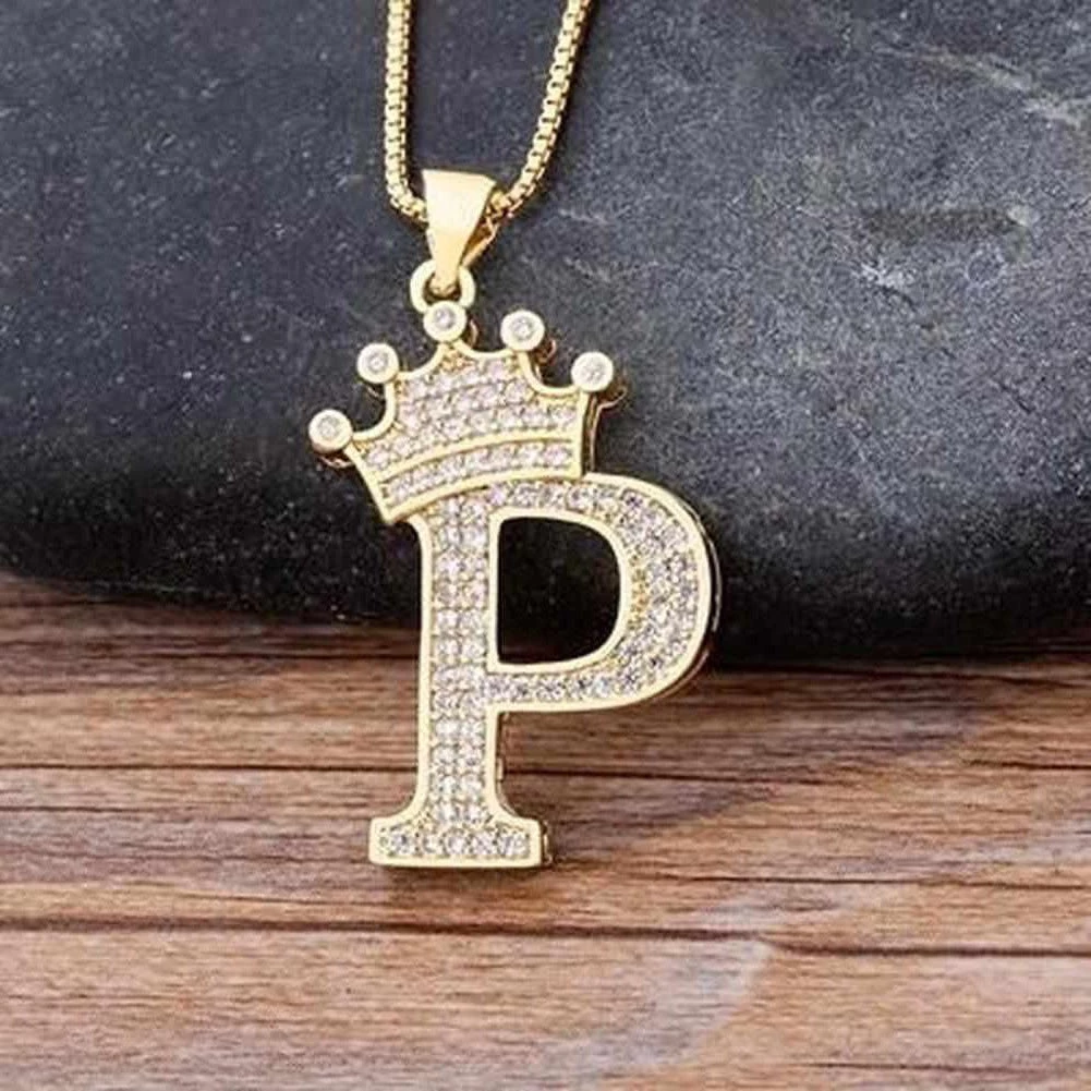 NIDIN Factory Online Store Saint Morris Royal Initial Necklace Men's Apparels 18 NIDIN Factory Online Store Saint Morris Royal Initial Necklace Men's Apparels