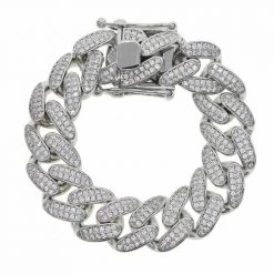 IFirstSight Store 18 Mm Cuban Link Chain Bracelet