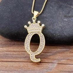 NIDIN Factory Online Store Saint Morris Royal Initial Necklace Men's Apparels 46 NIDIN Factory Online Store Saint Morris Royal Initial Necklace Men's Apparels