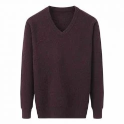7XL 8XL 9XL 10XL High Quality Produts Store Men's Apparels Sky Madrid Cashmere V-Neck Pullover