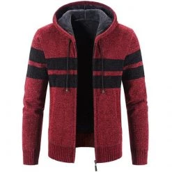 Mountainskin Official Store Men's Apparels North Royal Hooded Fleece Cardigan