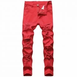 Gersri Official Store Sky Madrid Distressed Denim Jeans Men's Apparels 9 Gersri Official Store Sky Madrid Distressed Denim Jeans Men's Apparels