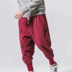 JDDTON Store Men's Apparels Taj Mahal Harem Pants