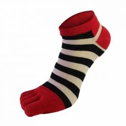 Ms Muzi. Store Show The Toe Socks (5 Pairs) Men's Apparels 12 Ms Muzi. Store Show The Toe Socks (5 Pairs) Men's Apparels
