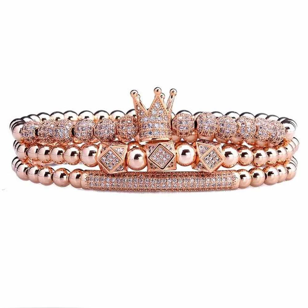 ATTYIRENA Official Store Crown Beaded Bracelet Men's Apparels 8 ATTYIRENA Official Store Crown Beaded Bracelet Men's Apparels