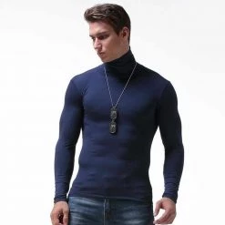 Titmsny Warm Store Men's Apparels Titan Turtleneck Tee