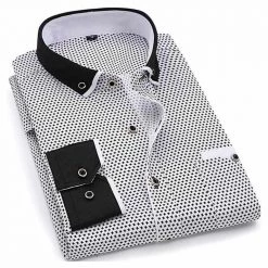 Moon Mogul Saint Morris Button-Up Long Sleeve Shirt