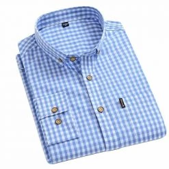 AOLIWEN Official Store Saint Morris Tartan Button-Up Shirt 8 AOLIWEN Official Store Saint Morris Tartan Button-Up Shirt