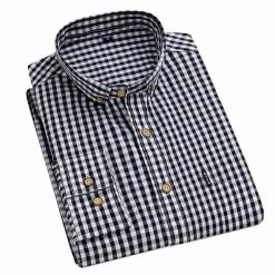 AOLIWEN Official Store Saint Morris Tartan Button-Up Shirt 9 AOLIWEN Official Store Saint Morris Tartan Button-Up Shirt
