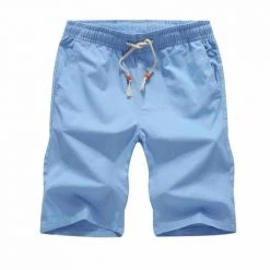 Bolubao Men's Store Sky Madrid Camp Shorts Men's Apparels