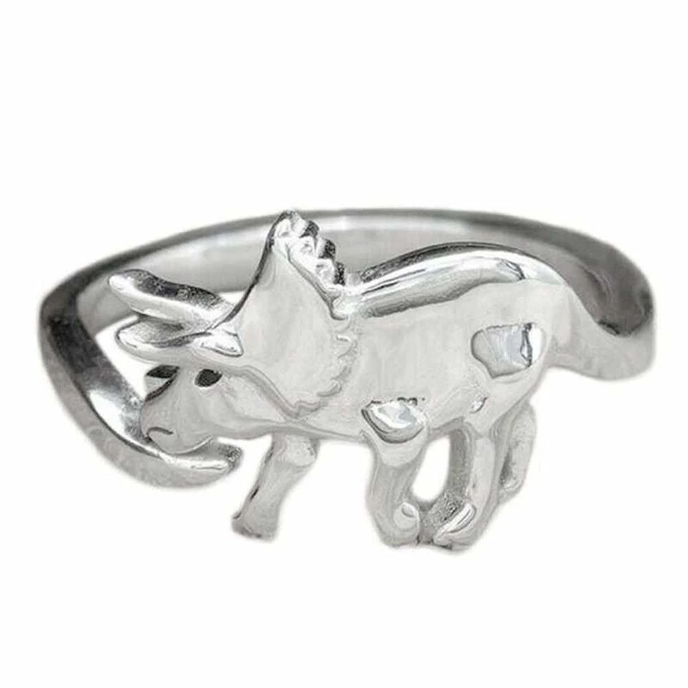 ILOVEDIY Finding Store Women's Apparels North Royal Adjustable Dinosaur Ring 8 ILOVEDIY Finding Store Women's Apparels North Royal Adjustable Dinosaur Ring