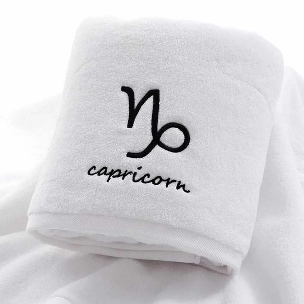 WHOVEYON Quality Life Store Sky Madrid Zodiac Sign Bath Towel 27 WHOVEYON Quality Life Store Sky Madrid Zodiac Sign Bath Towel
