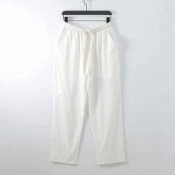 FIELD LIVED (China) Store Men's Apparels Sky Madrid Panama Linen Pants