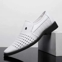 Merkmak Official Store Genuine Leather Slip On Men's Apparels