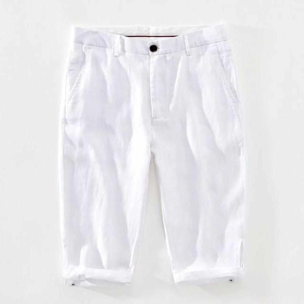 BOKCHOY Official Store Sky Madrid Oasis Linen Shorts Men's Apparels 5 BOKCHOY Official Store Sky Madrid Oasis Linen Shorts Men's Apparels