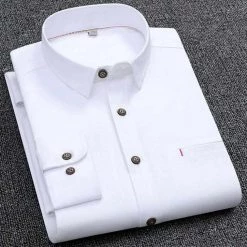 PAOLO SIRUM Official Store Men's Apparels North Royal Cambridge Button-Up Shirt