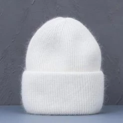 XIADAILA Official Store North Royal Fluffy Beanie Hat Men's Apparels
