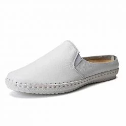 Merkmak Official Store Men's Apparels Aubrac Leather Slip-on