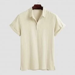 INCERUNNING Apparel Store Men's Apparels Sky Madrid Coastal Breeze Linen Shirt 7 INCERUNNING Apparel Store Men's Apparels Sky Madrid Coastal Breeze Linen Shirt