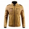Hangzhou Bolubao II Store North Royal Leather Fleece Jacket