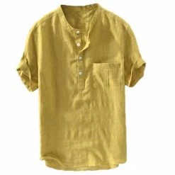 Shop5281008 Store Men's Apparels Sky Madrid Maldives Linen Shirt