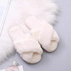 MECE Saint Morris Fluffy Indoor Slippers Women's Apparels