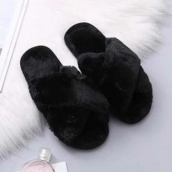 MECE Saint Morris Fluffy Indoor Slippers Women's Apparels