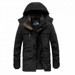 Men`s World Store Sky Madrid Tech Hooded Parka Men's Apparels