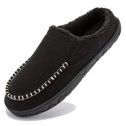 WOTTE Official Store Saint Morris Suede Plush Slippers Men's Apparels