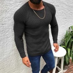 VEAKER Apparel Outlets Store Stanley Legend Sweater Men's Apparels