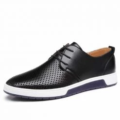 Merkmak Official Store Sky Madrid Vilnius Leather Shoes Men's Apparels