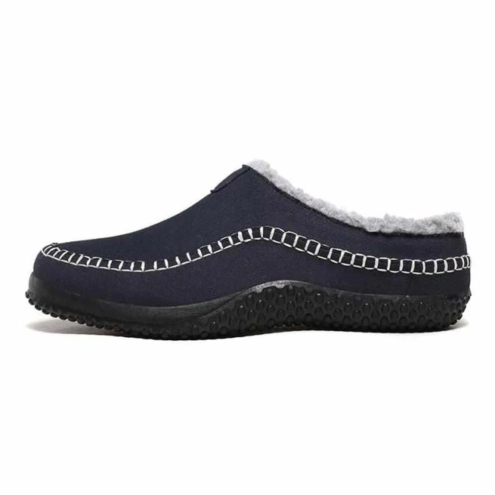 Glen Wood Store North Royal Suede Plush Slippers Men's Apparels 5 Glen Wood Store North Royal Suede Plush Slippers Men's Apparels